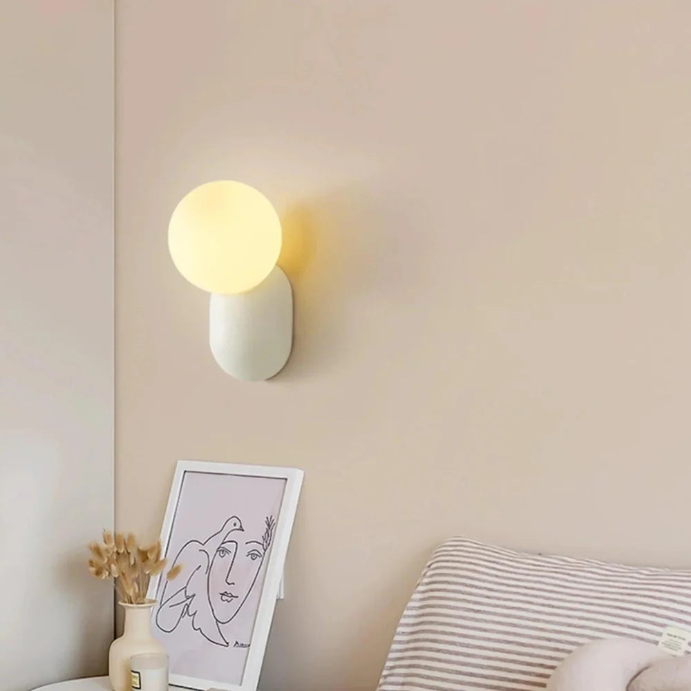 Luma Nordic Glass Orb Wall Light T2008