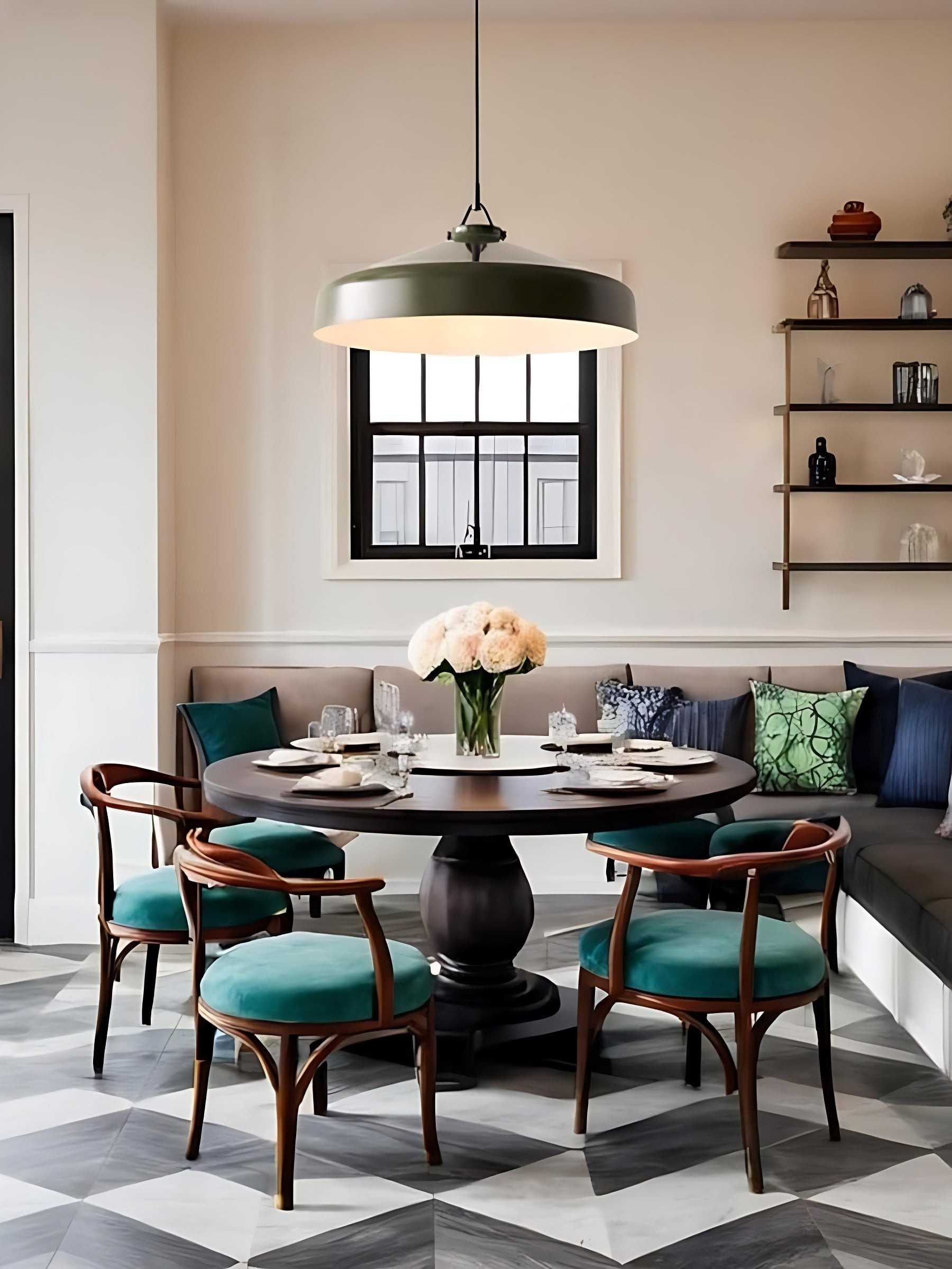Nordic Minimalist Metal Pendant Light G89