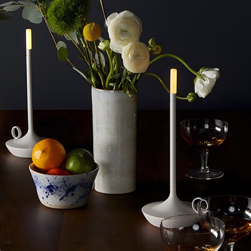 Candlelight Cordless Dimmable Rechargeable Table Lamp S204