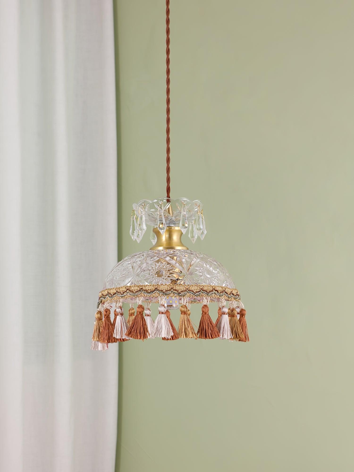 Bowl Tassel Pendant Light M387