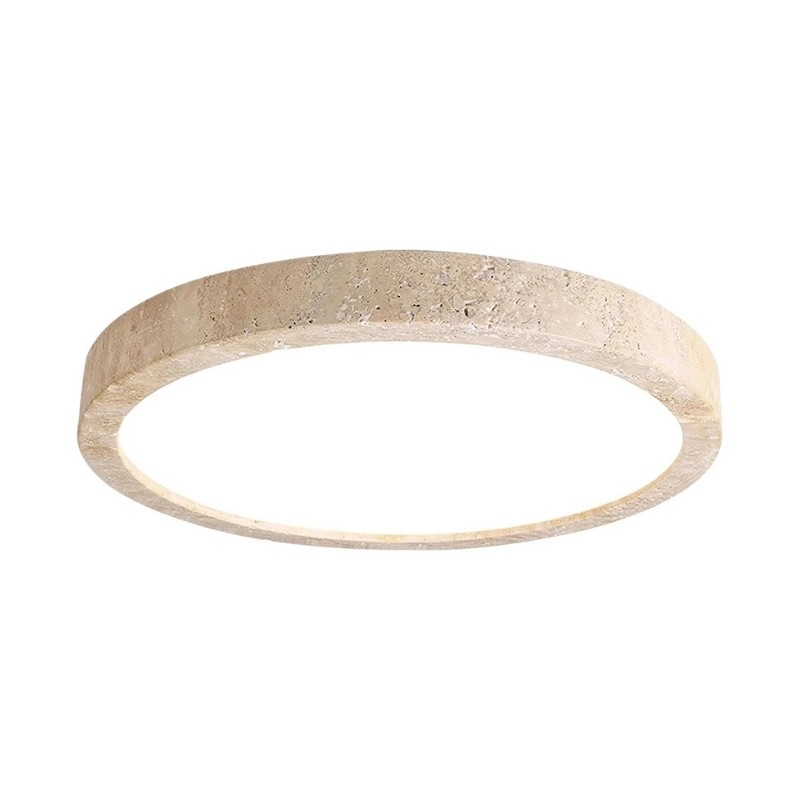 Round Ceiling Light - Nordic Travertine for Living Room S298