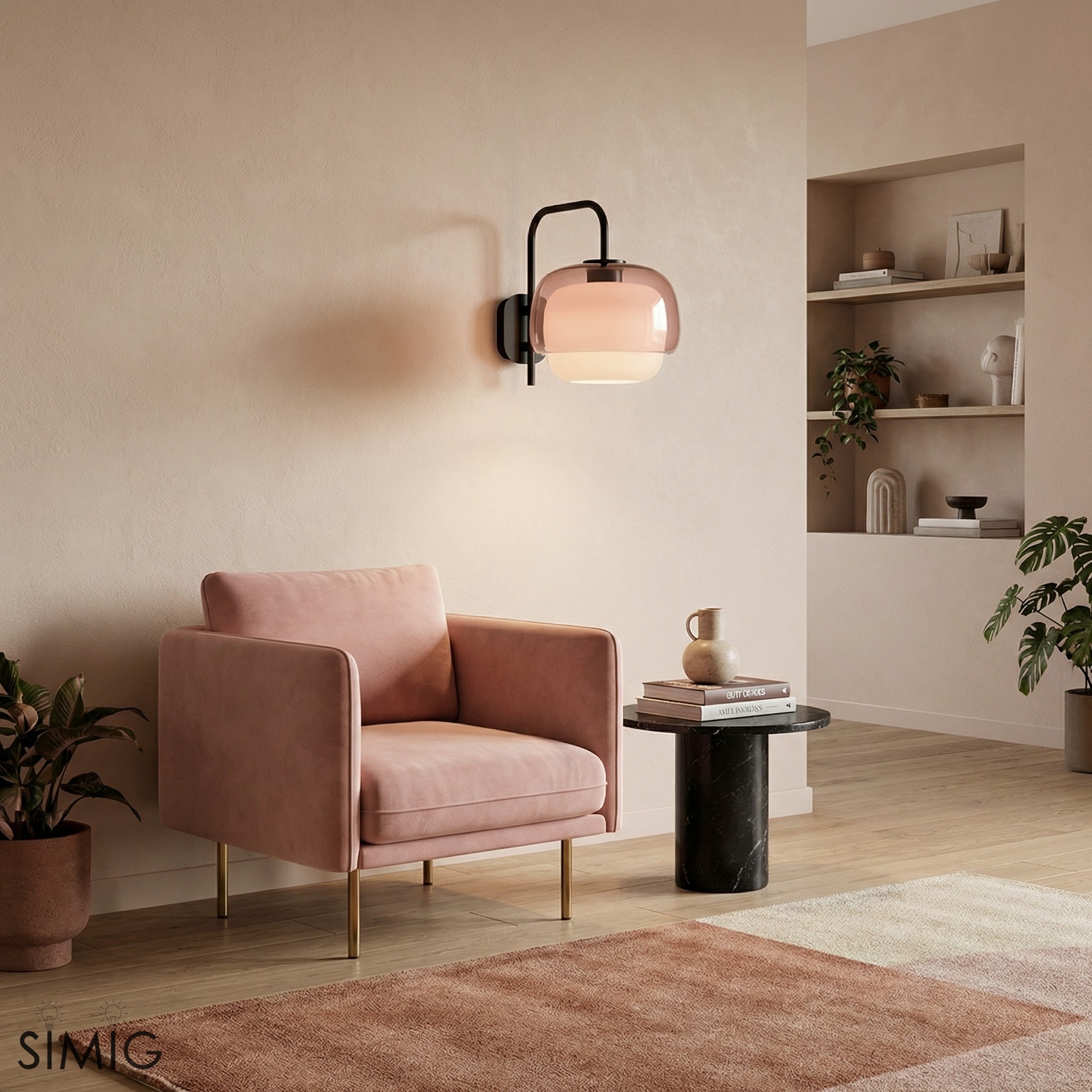 Clinco Double Sphere Glass Sconce ‑ Stylish Ambient Wall Lighting T416