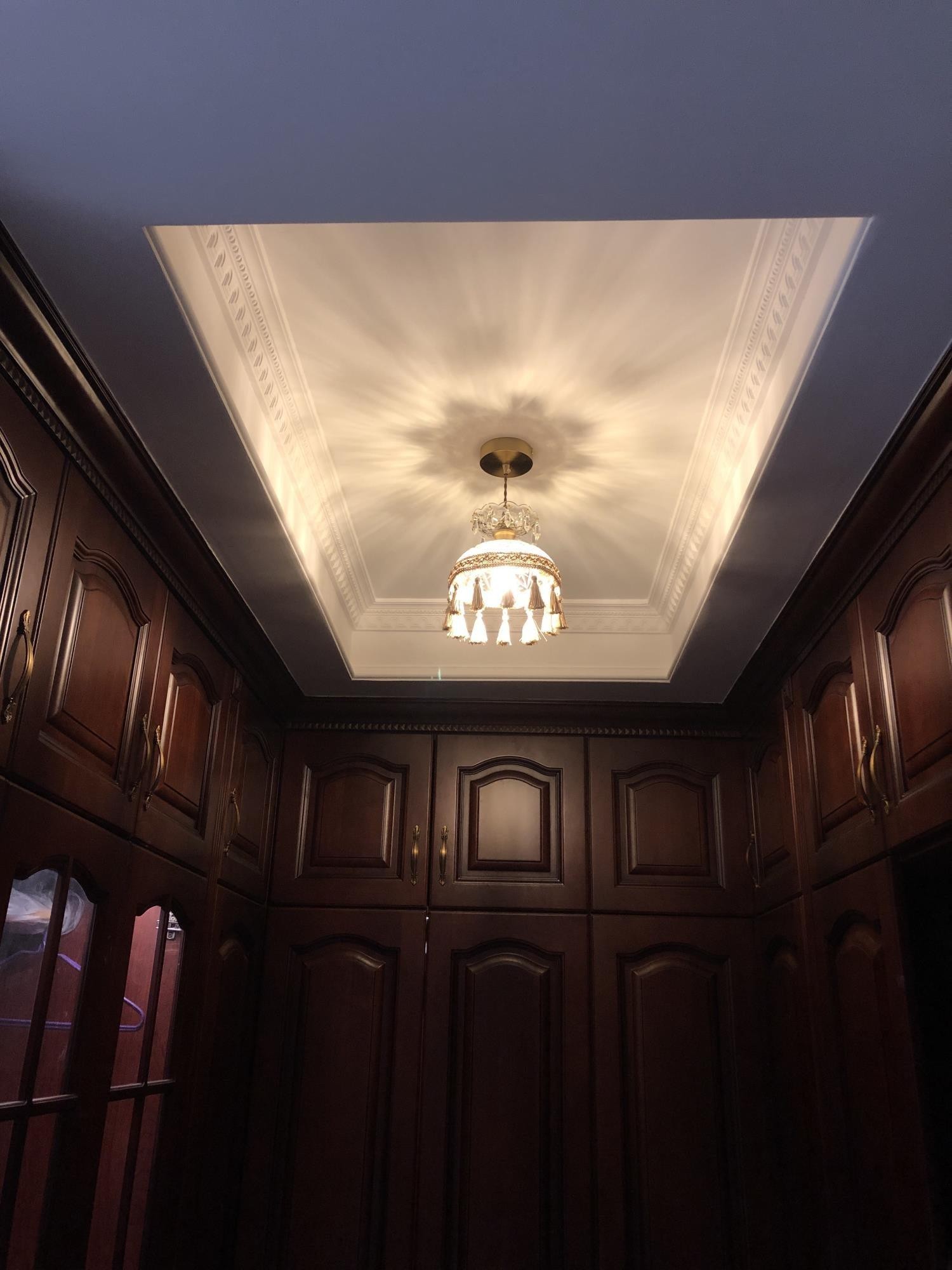 Bowl Tassel Pendant Light M387
