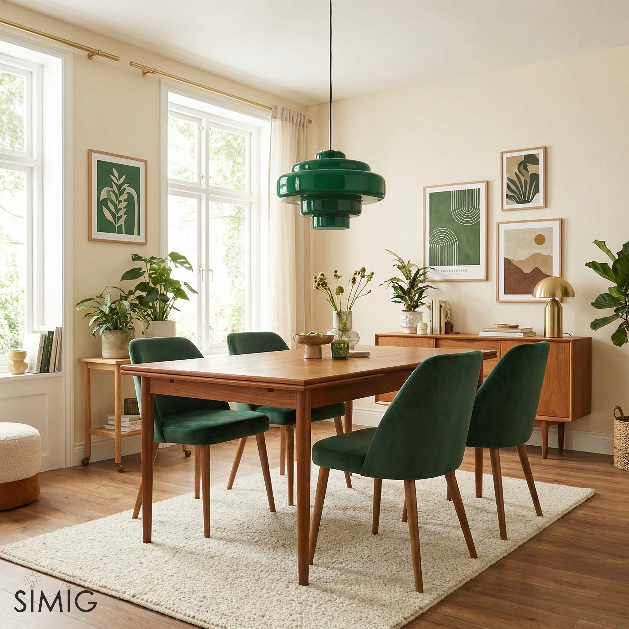 Koloro Multi-Layer Pendant Light - Vintage Metal and Glass for Living Room T277