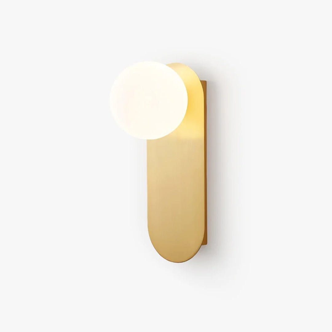Modern Glass Base Sconce M280