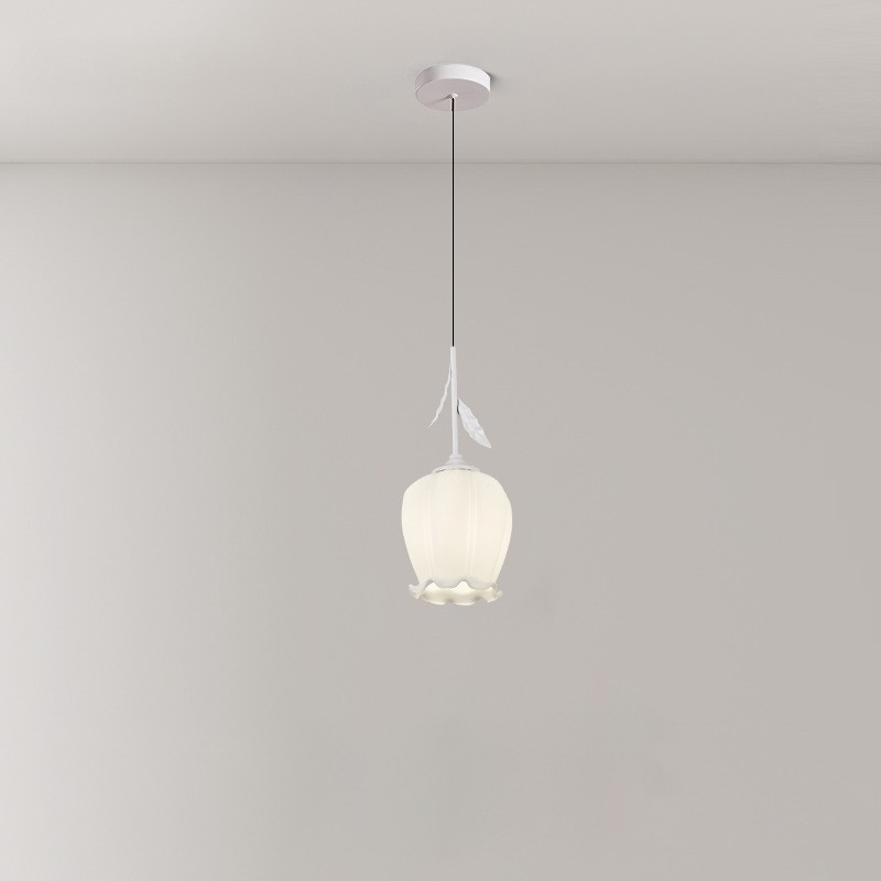 Nordic Flower Bud Glass Pendant Light S89