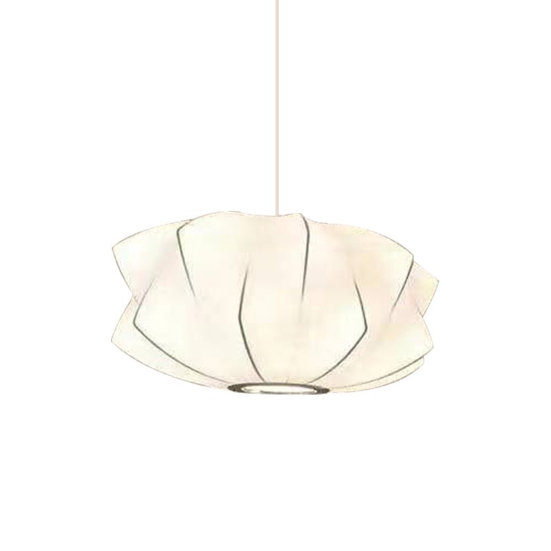 Saucer Bubble Pendant Lamp - Elegant Silk Design for Modern Interiors