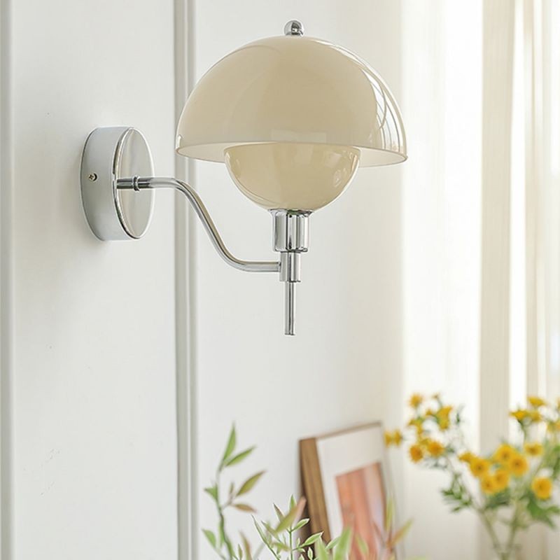 Cream Mushroom Aisle Wall Lamp S157
