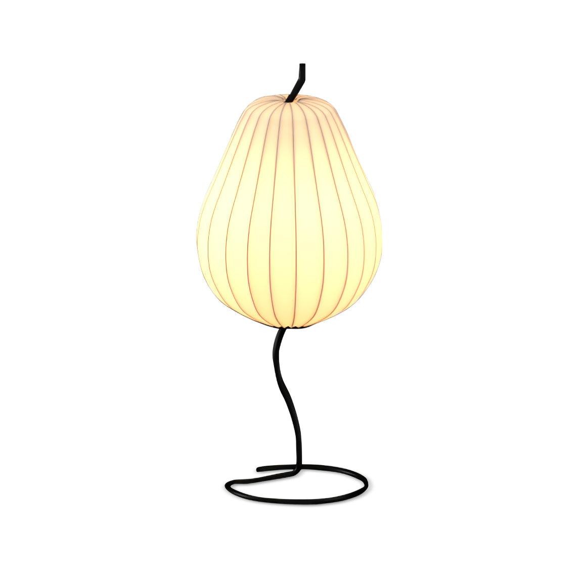 Pear-shaped Shite Floor Lamp Suitable For Living Room M519