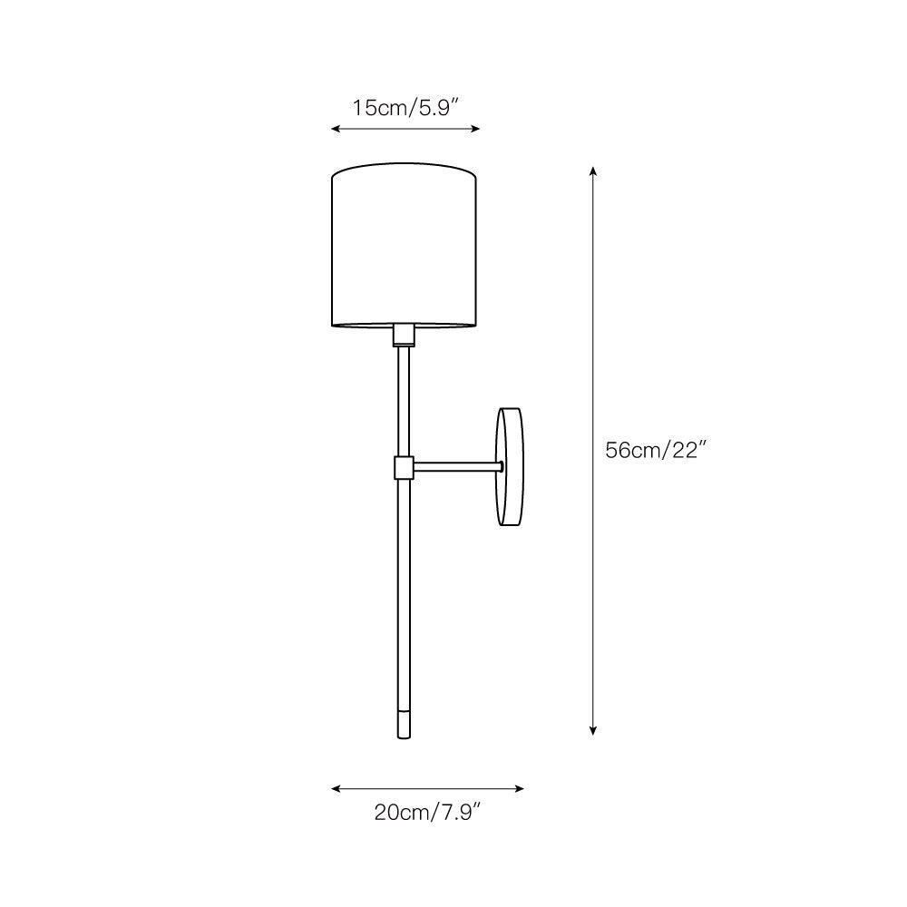 Bristow Wall Lamp T1762