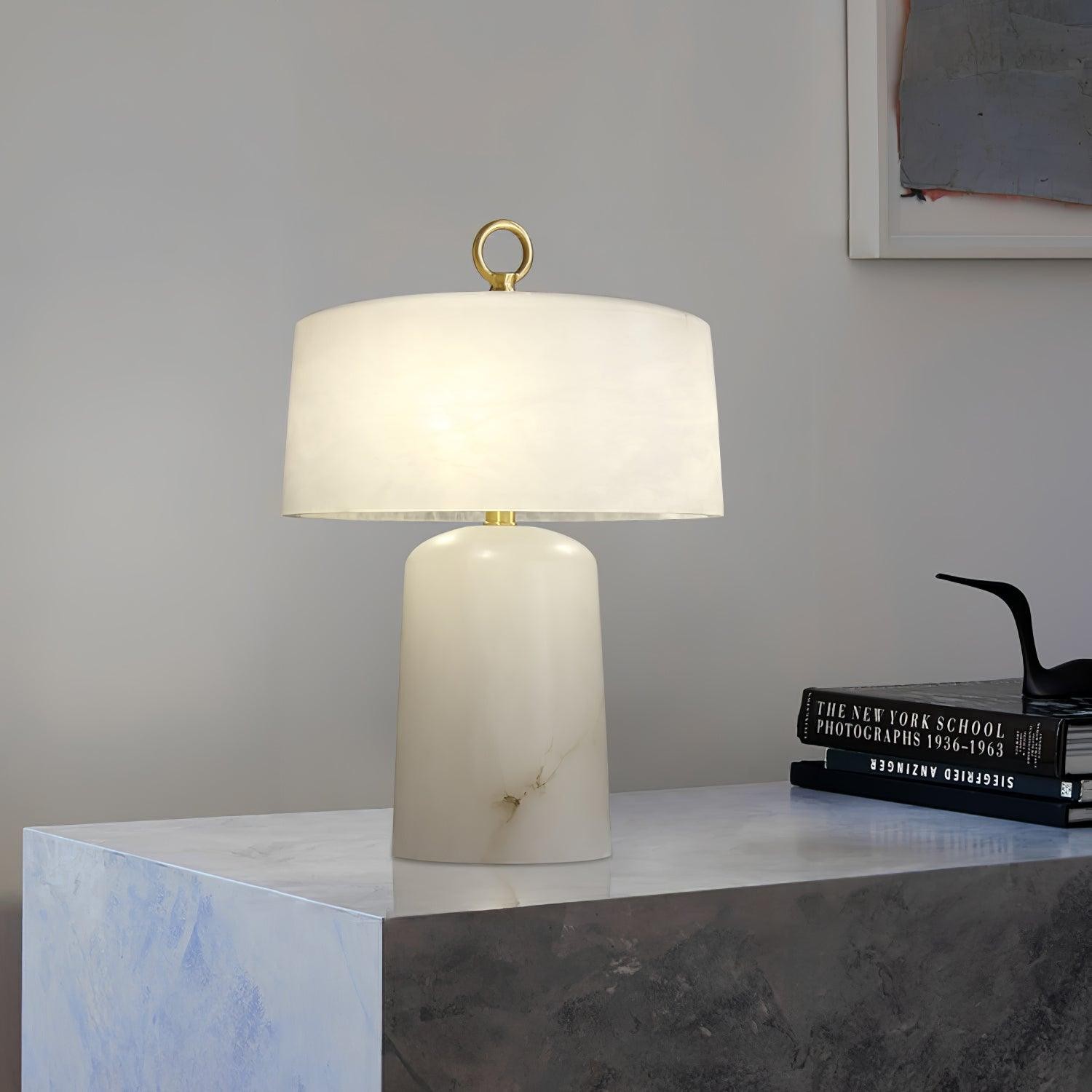 Light Luxury Style Marble Stone Table Lamp M481