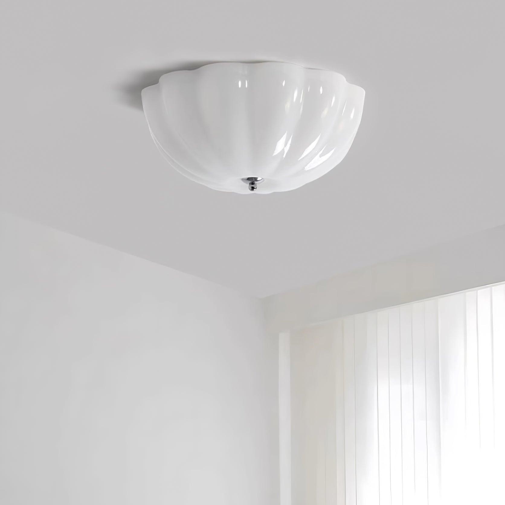 Jelly Shaped Glass Ceiling Lamp M358