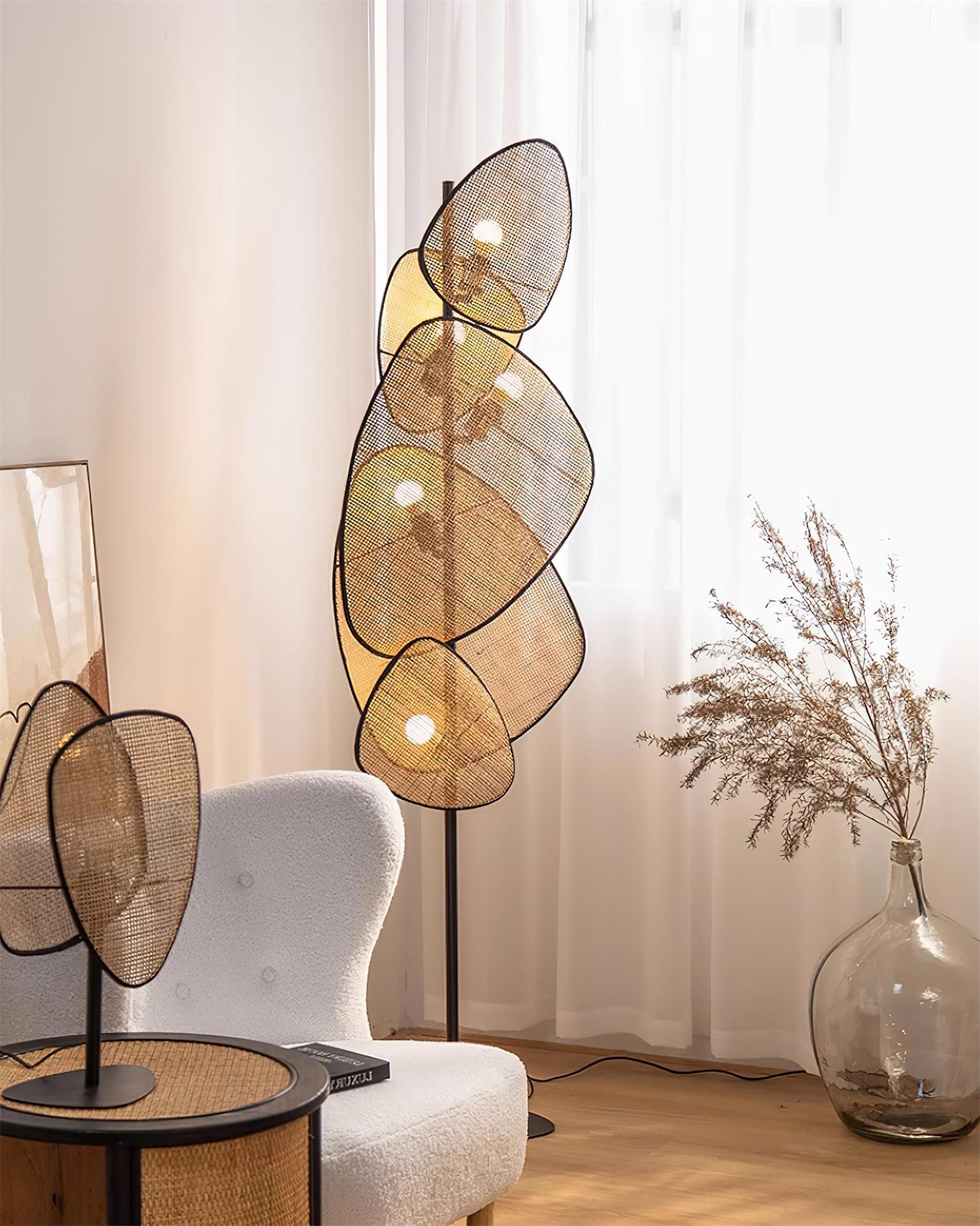 Creative Natural Rattan Floor Lamp M231