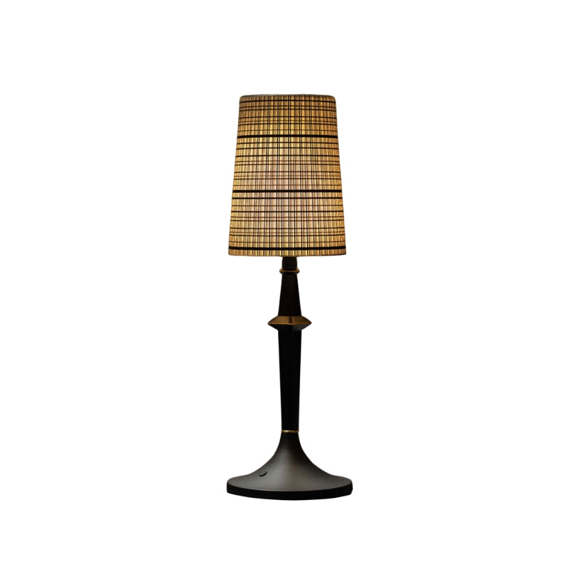 Devon Black Table Lamp (Built-in Battery) T1933