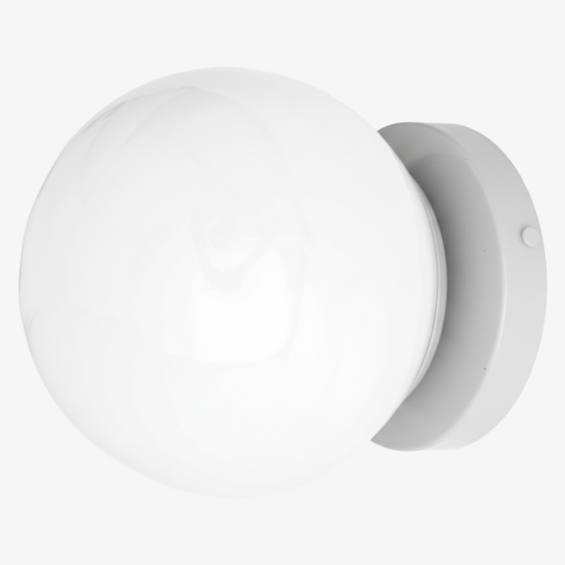 Glorica Glass Globe Wall Sconce - Multi-Color Modern Minimalist Light T359