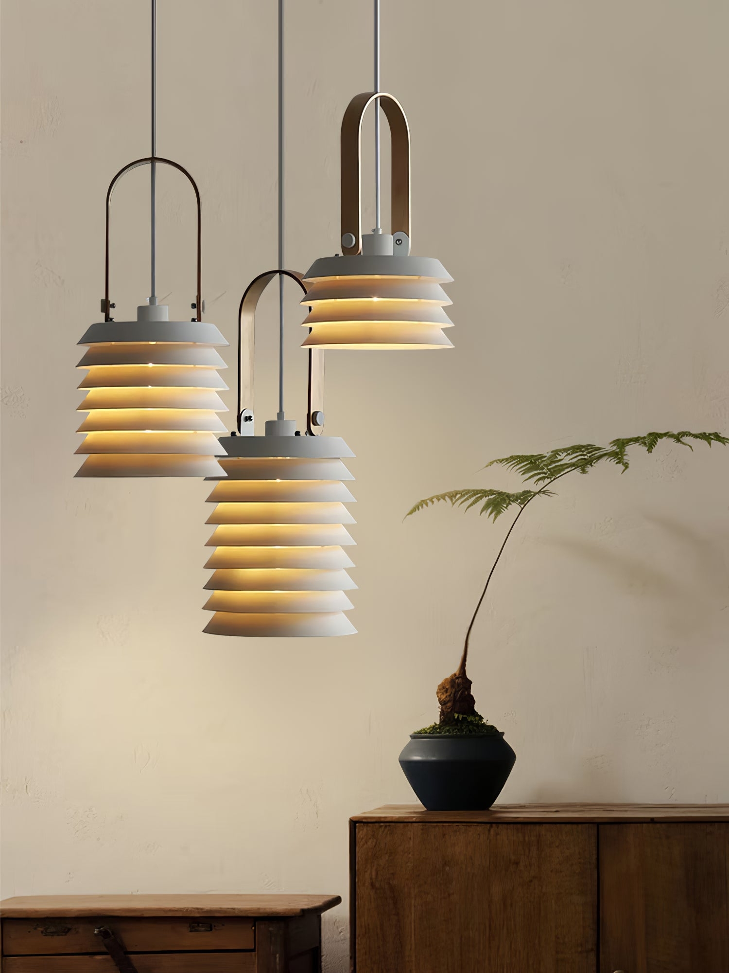 Minimalist Lantern Pendant Lamp T1644
