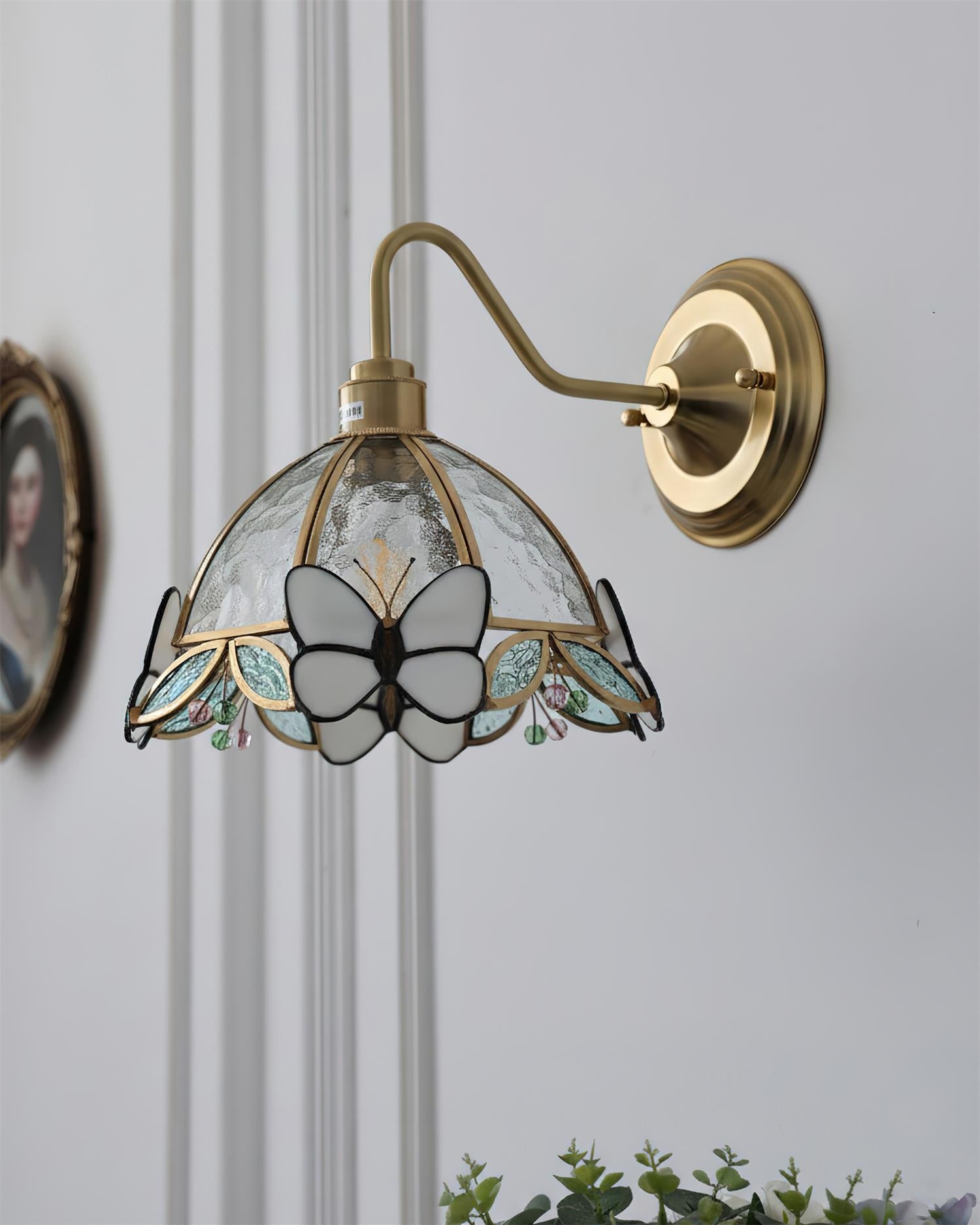 Butterfly Jewel Wall Lamp T1464
