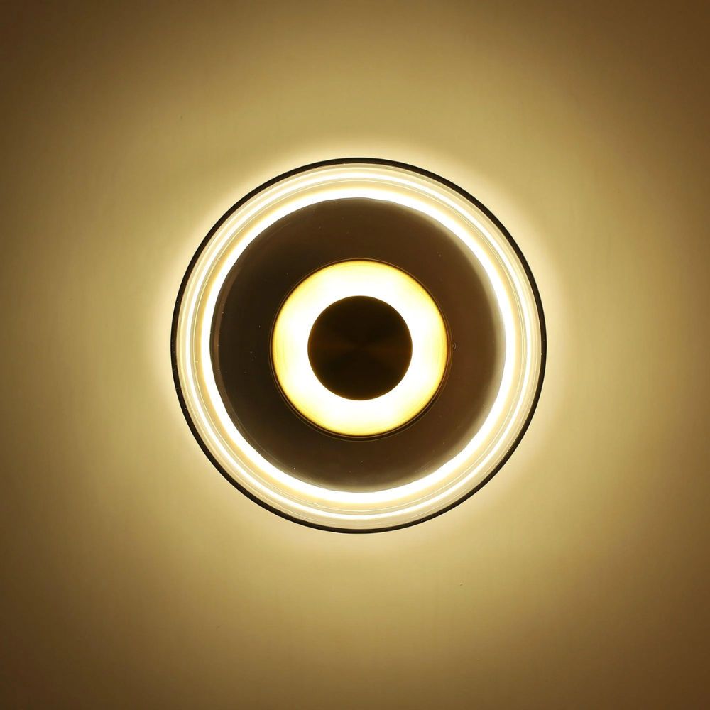The Shimmering Glow Premium Minimalist Brass Wall Light T2072
