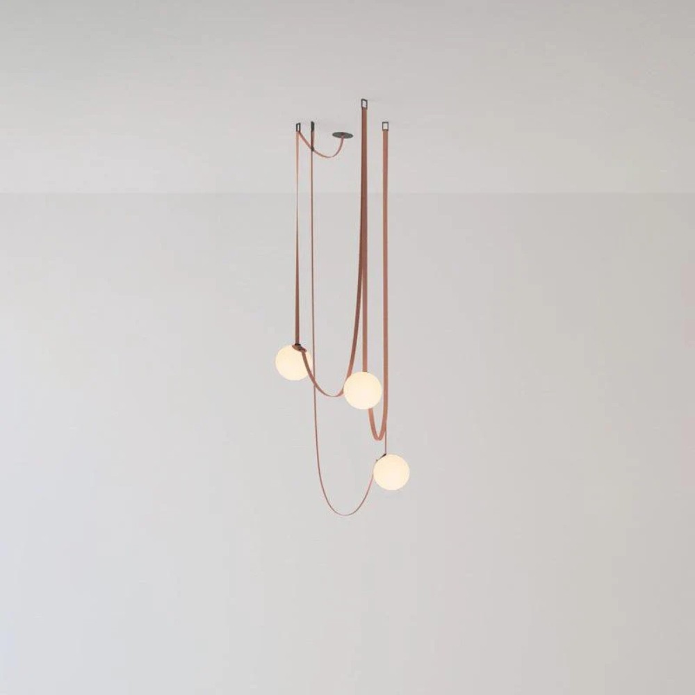 Flexible Belt-Style Pendant Lamp for Customizable Ambient Light S241