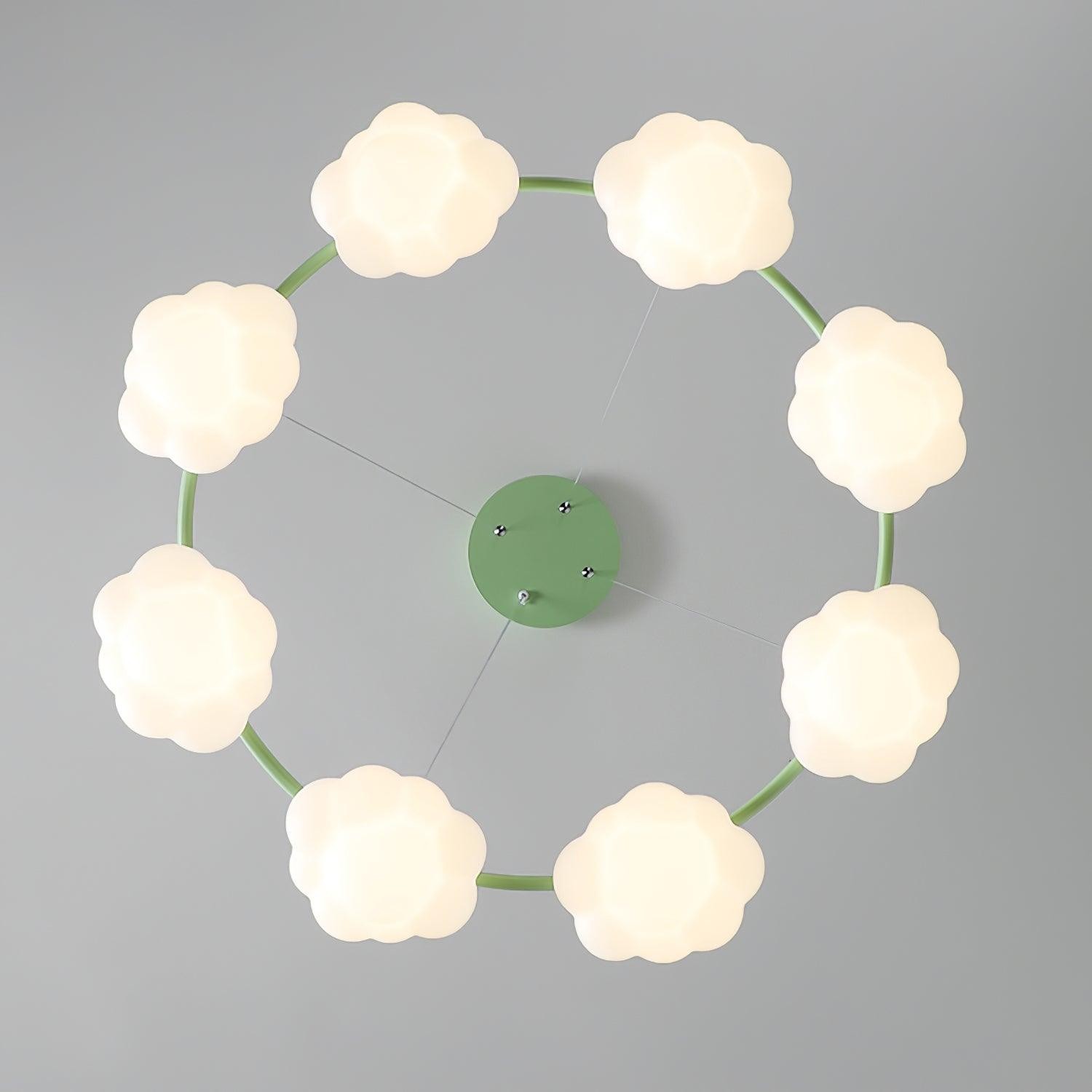 Cream Style Creative Personality Clouds Chandelier M221