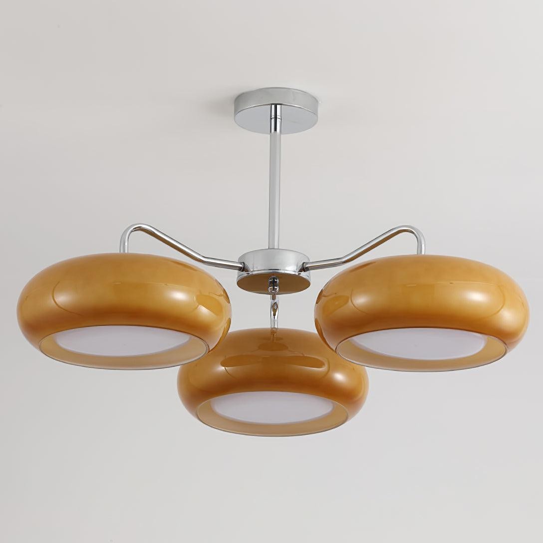 Modern 3 Light Chrome Ceiling Light M223