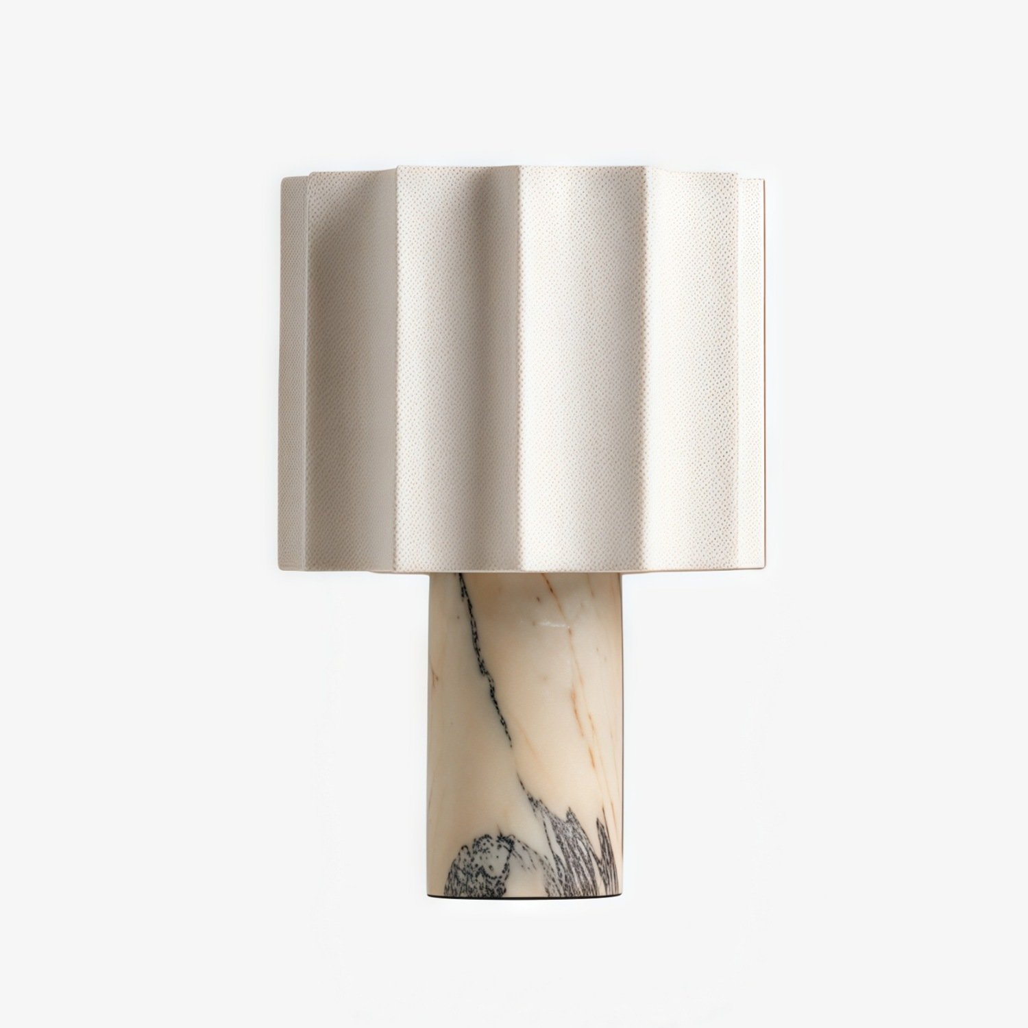 Cavilon Wide Fan Shade Table Lamp – Elegant Ambient Light for Interior T476