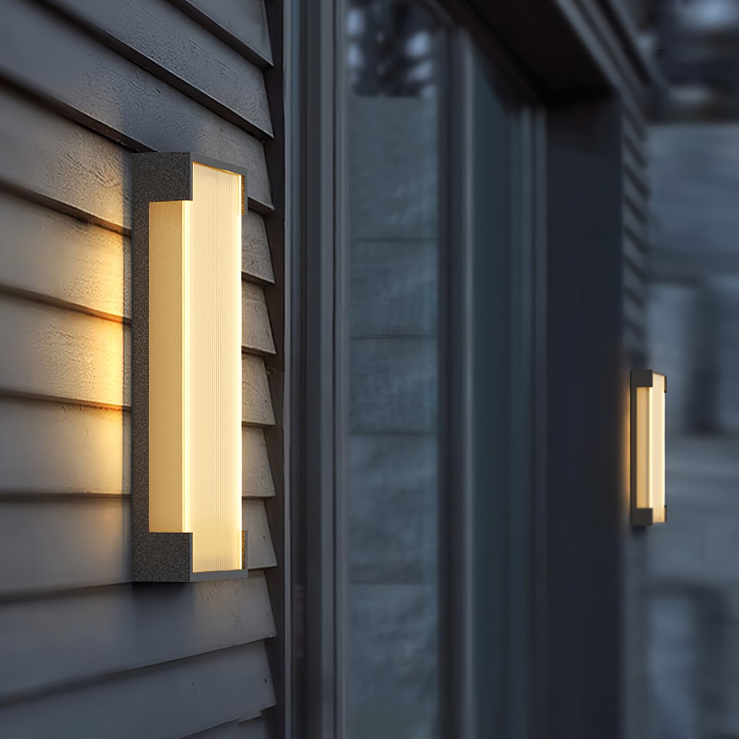 Rectangular Outdoor Wall Light M328