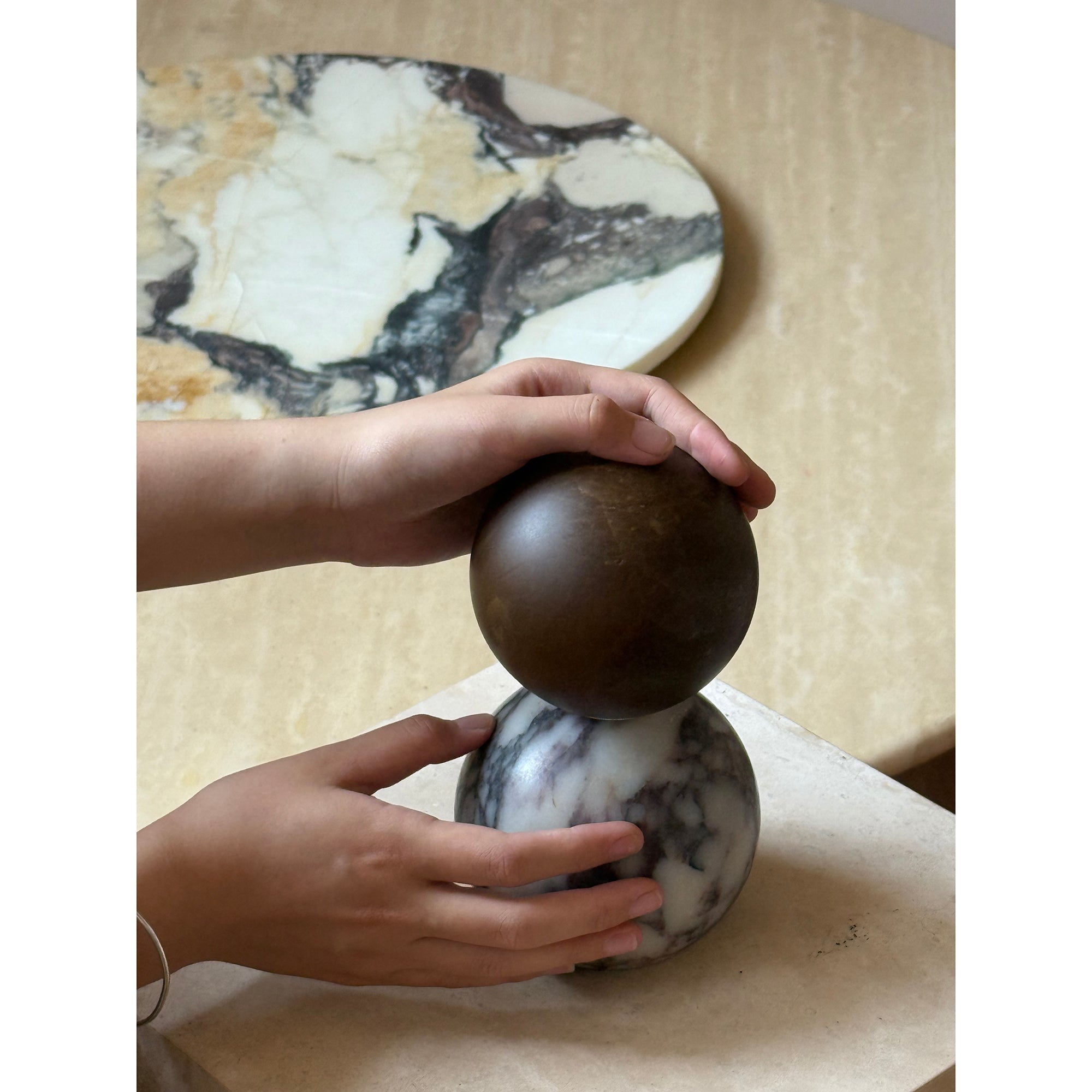 Lucide Marble Table Lamp T1891