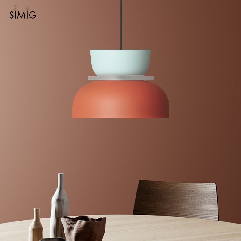 MACRI Color Block Nordic Pendant Light for Living Room