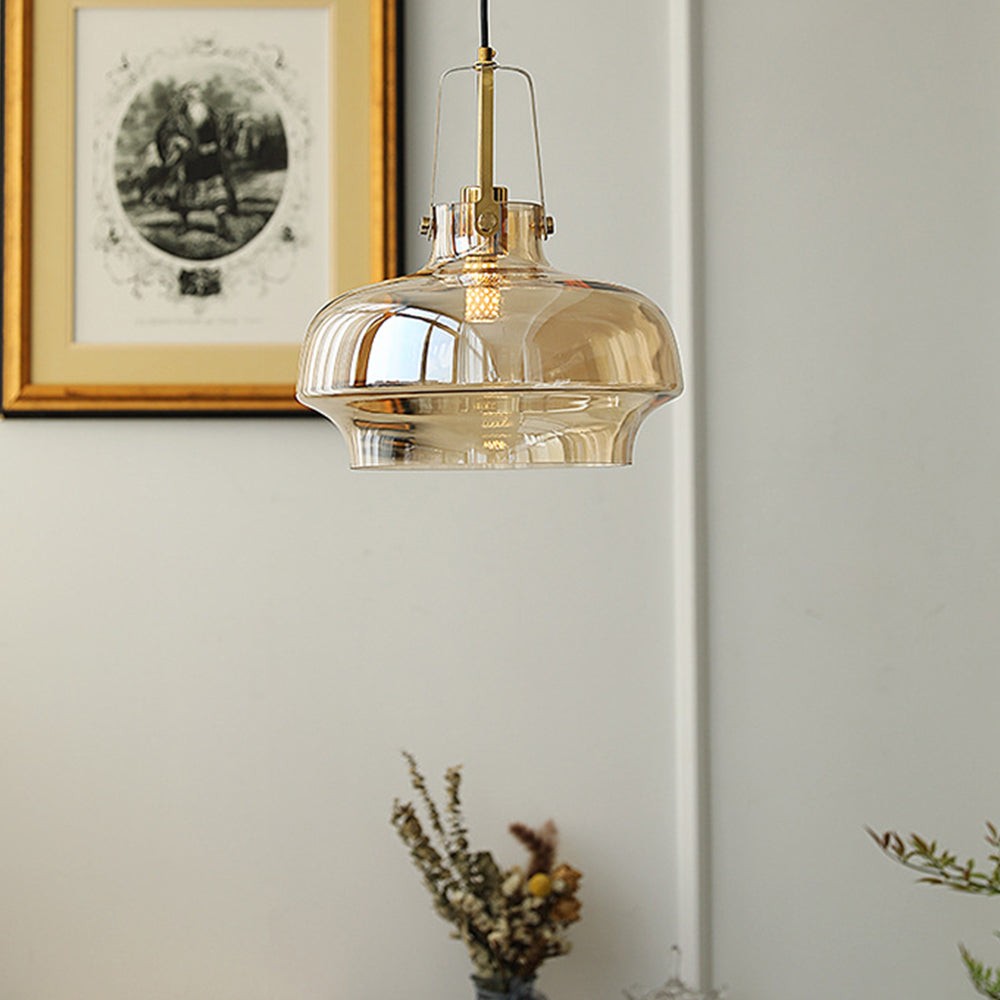 Modern Unique Shaped Fish Tank Glass Pendant Light T166