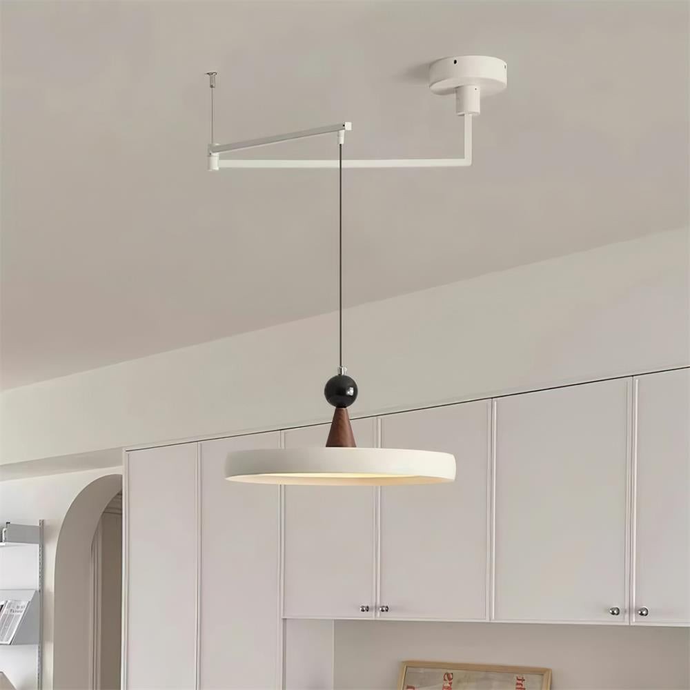UFO Swing Arm Pendant Light P037