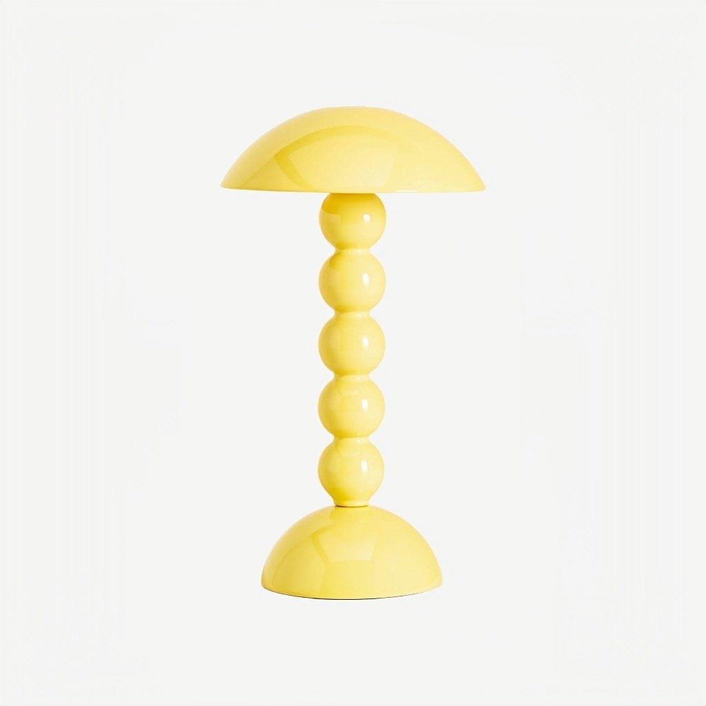 Modo LED Table Lamp - Orb-Stacked Base Mushroom Shade Perfect for Living Room or Bedroom T722
