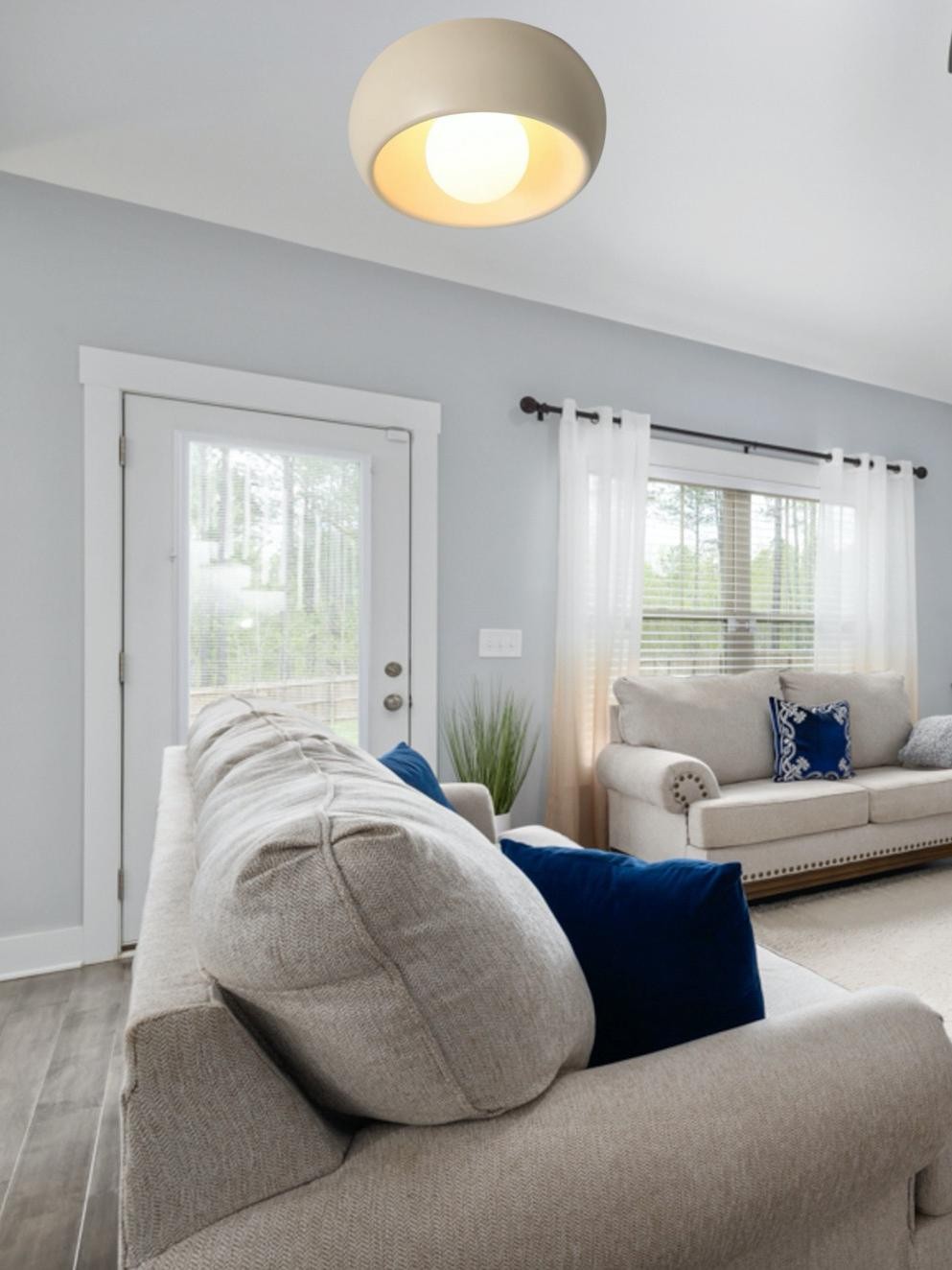 Round Flush Mount Ceiling Light G92