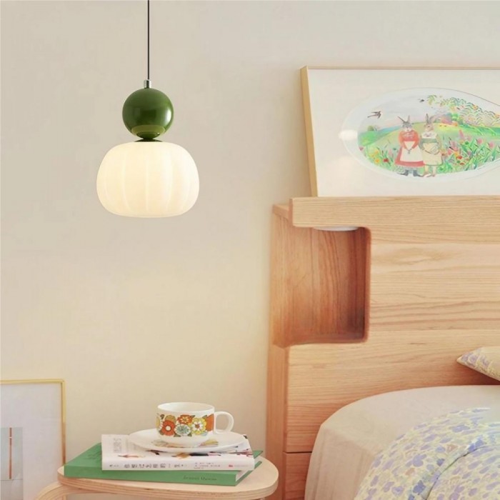 Ornavigo Cream Bauhaus Pumpkin Pendant — Living Room & Dining Area S199
