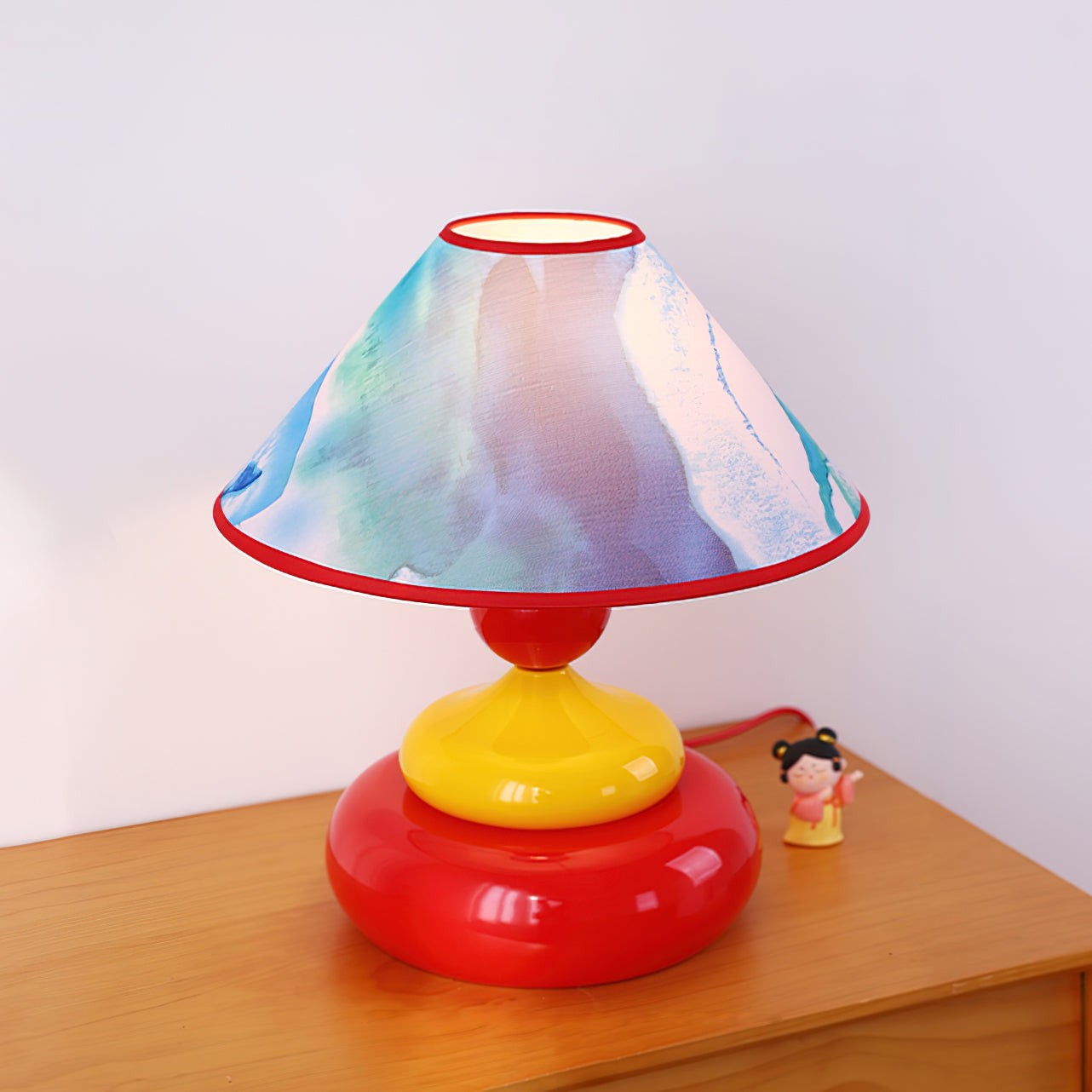 Retro Decorative Colorful Stacked Table Lamp M244