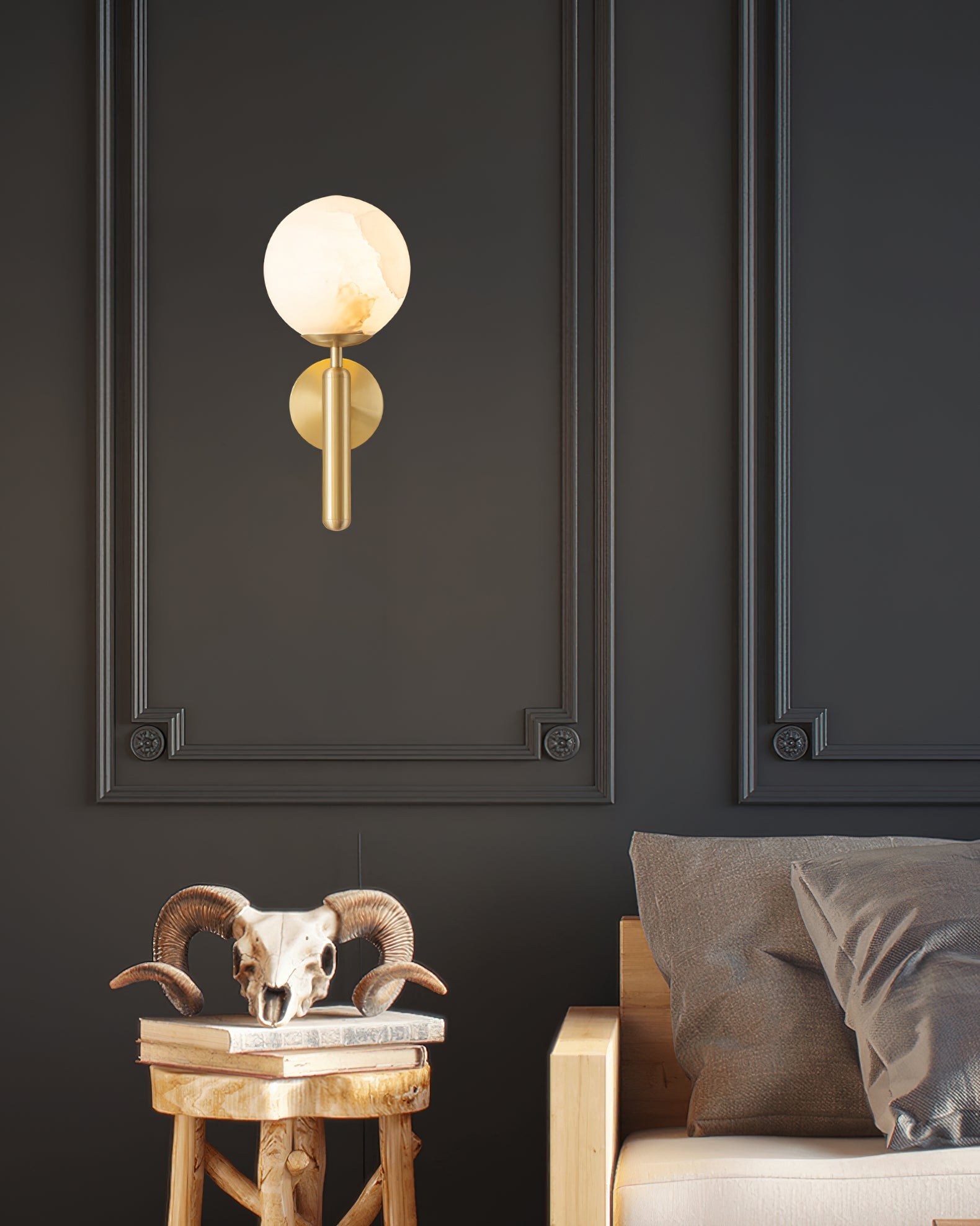 Mian Alabaster Wall Lamp T1663