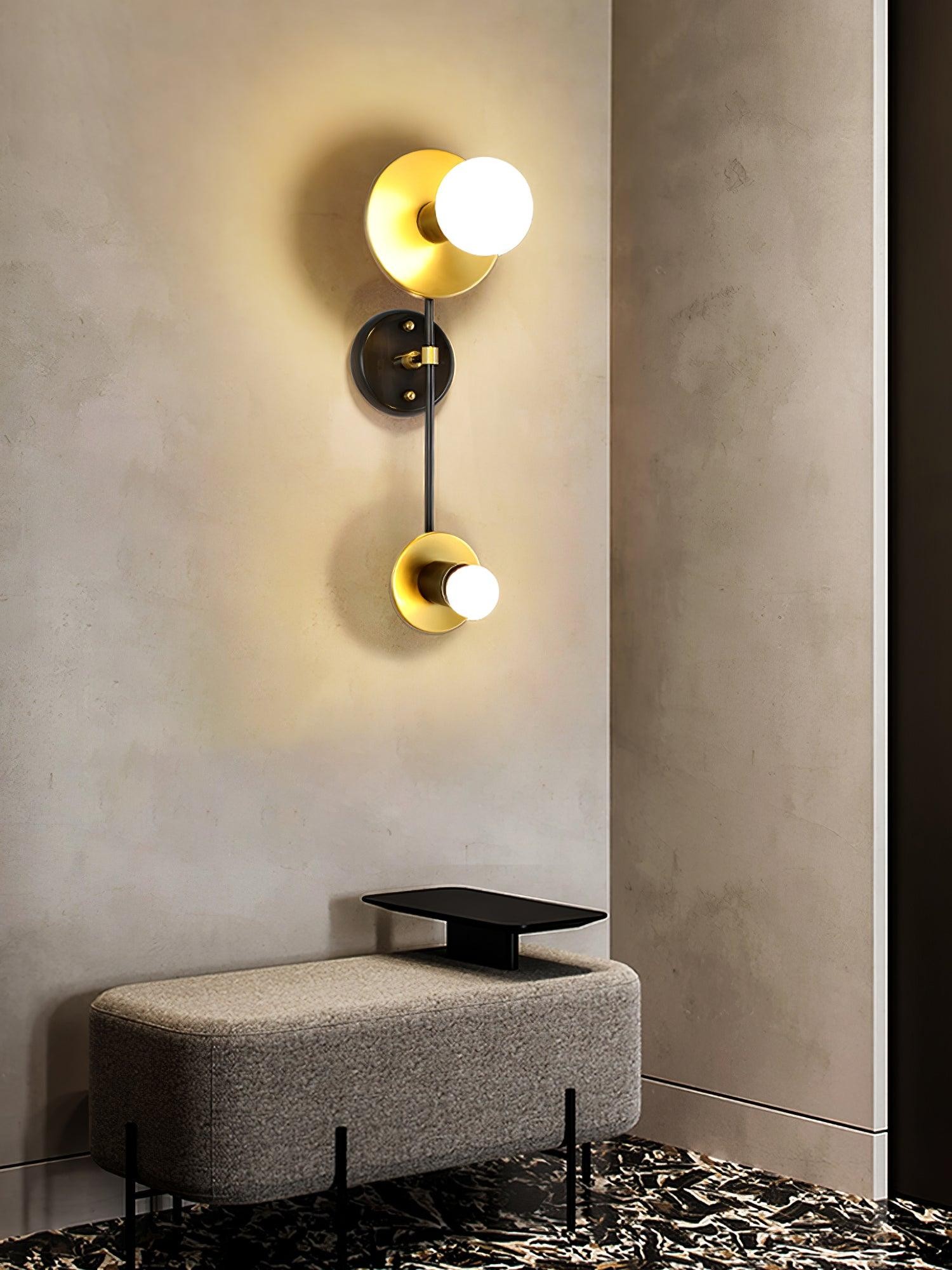 Simple Crystal Bubble Wall Light M477