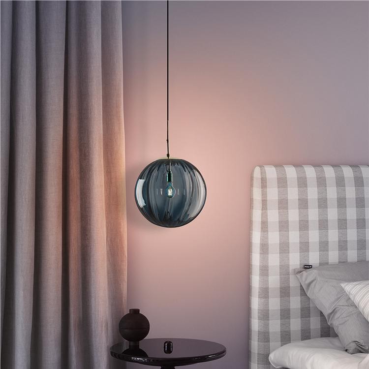 Nordic Water Pattern Glass Ball Pendant Light S96