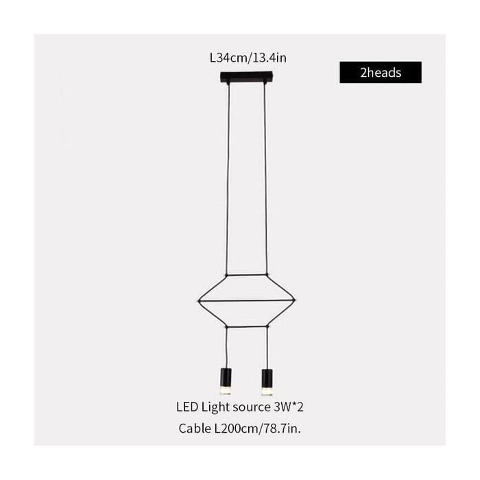 Wireflow Chandelier