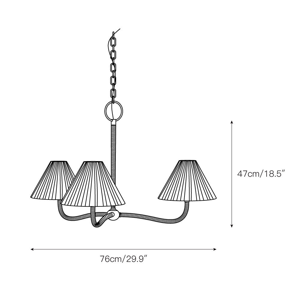 Delphine Chandelier T1844