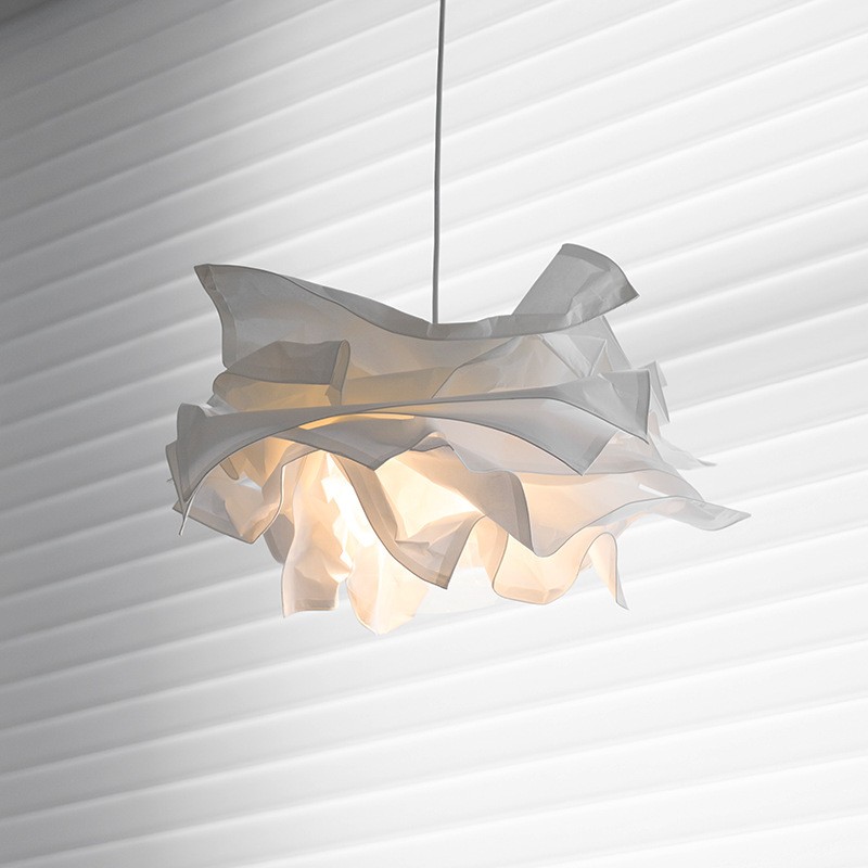 Cloud Shape Pendant Light Minimal Paper - Bedroom Ambient Lighting S137
