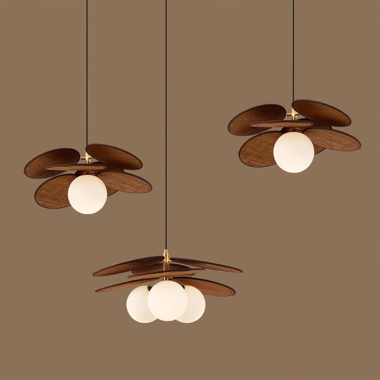 Medieval Rattan Pendant Lamp P042