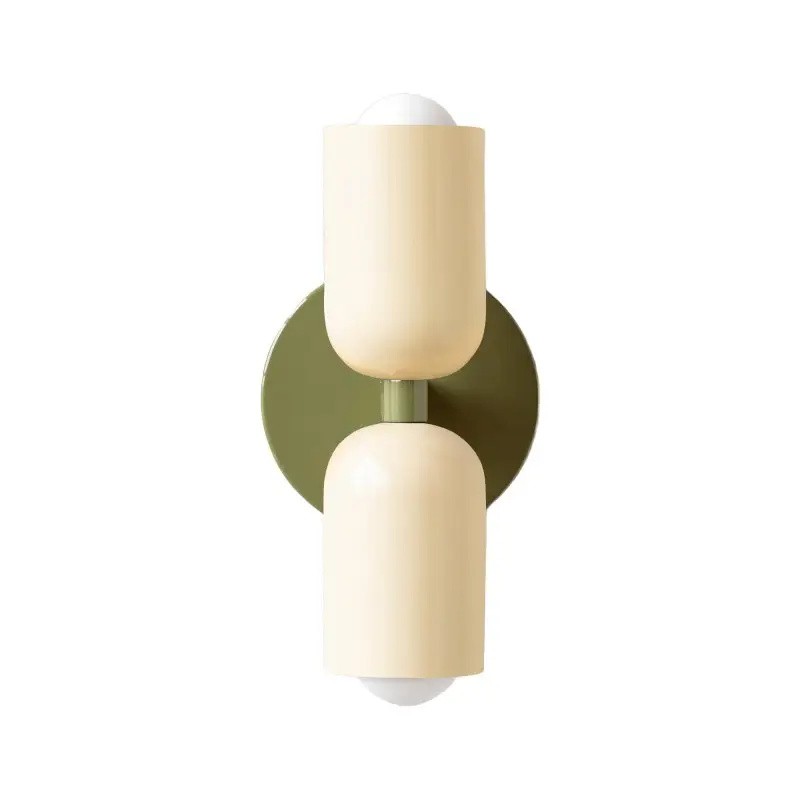 Double Head Up Down Wall Sconce - Modern Metal Ambient Light S94