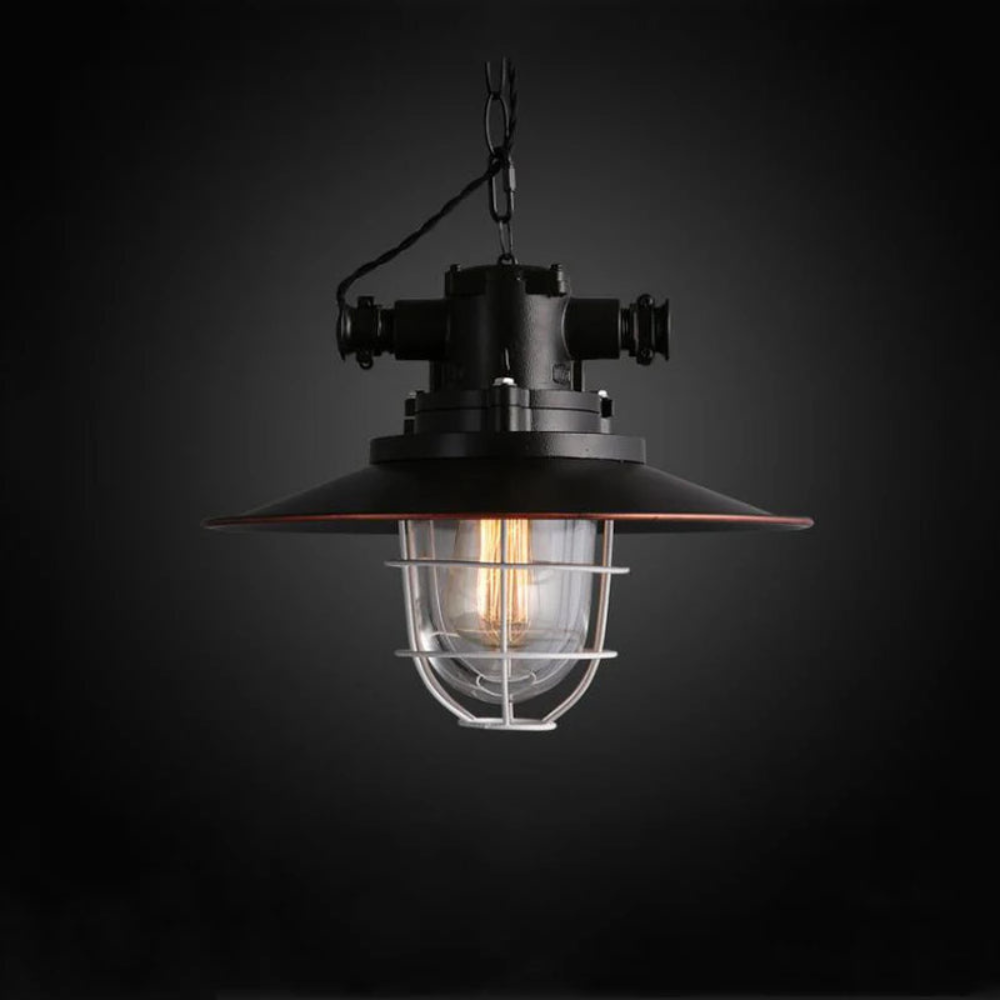 Brilliant Aluminum Industrial Pendant Light T2038