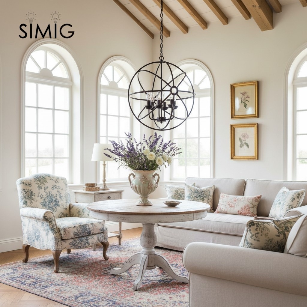 Globe Candle Chandelier