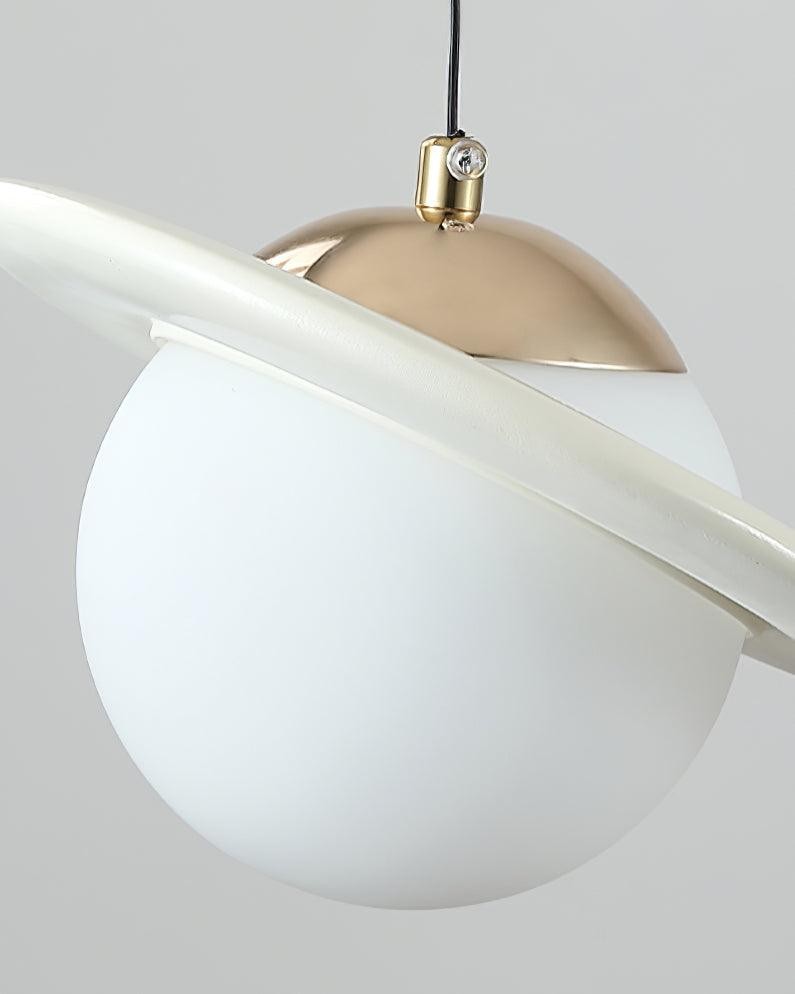 Romantic Saturn Planet Pendant Lamp for Bedroom M415
