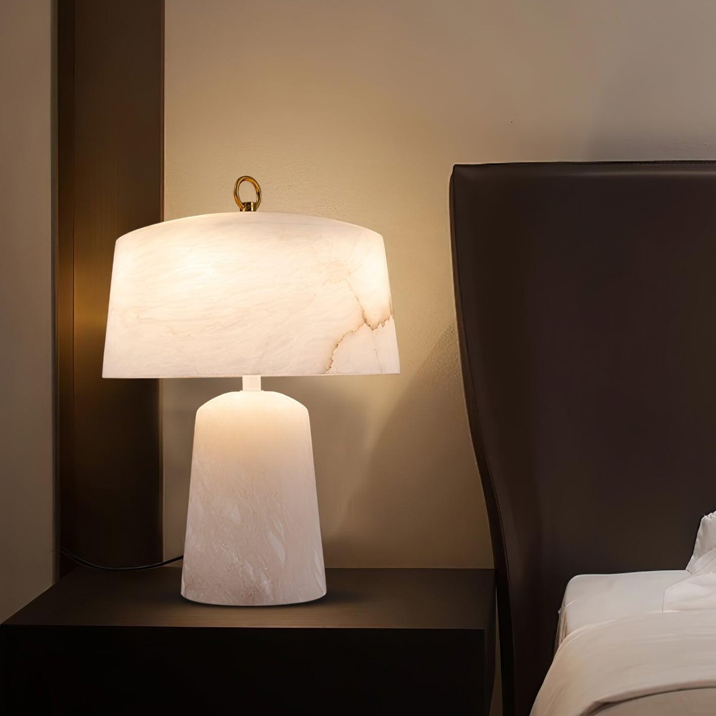 Light Luxury Style Marble Stone Table Lamp M481