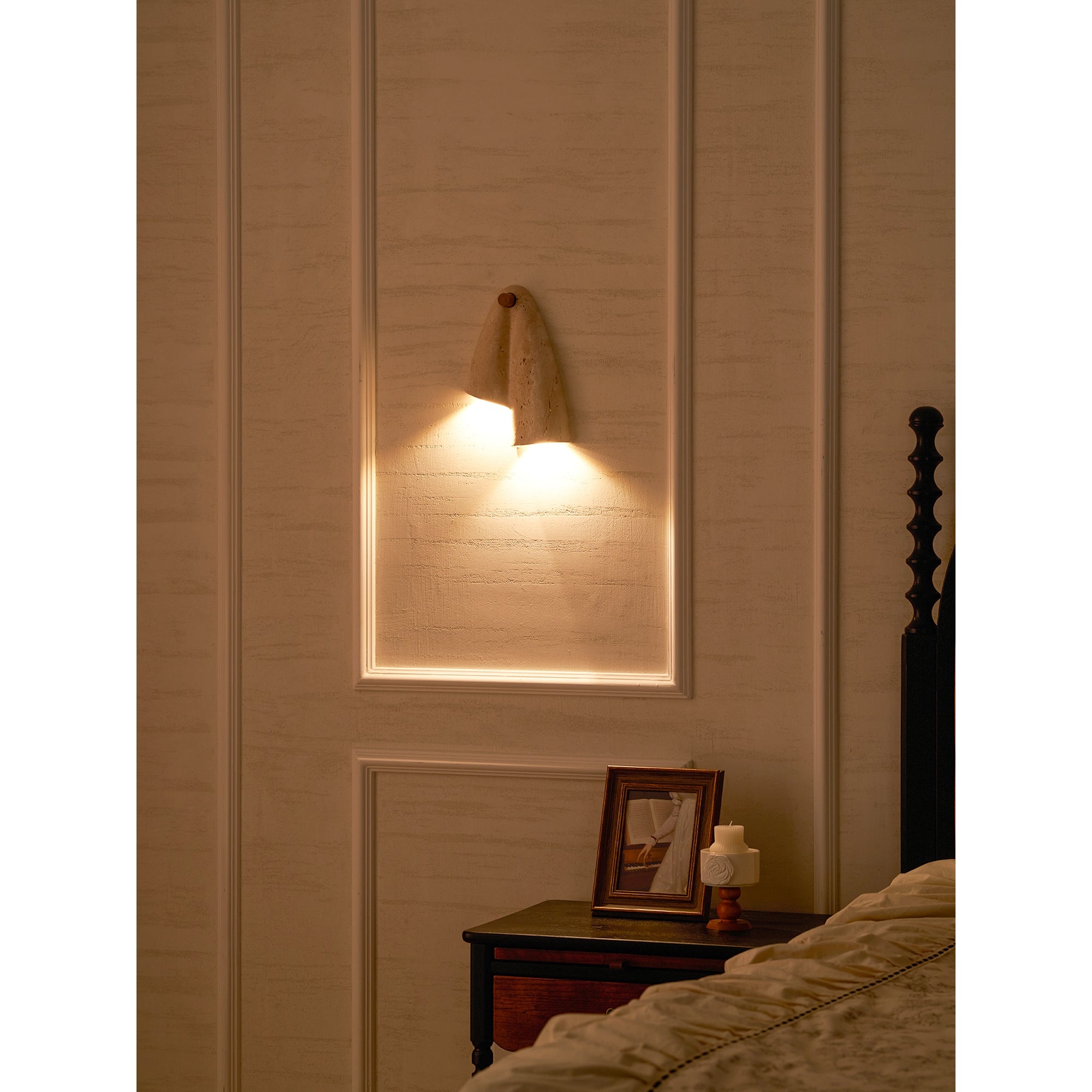 Pearlmont Travertine Wall Lamp T1988