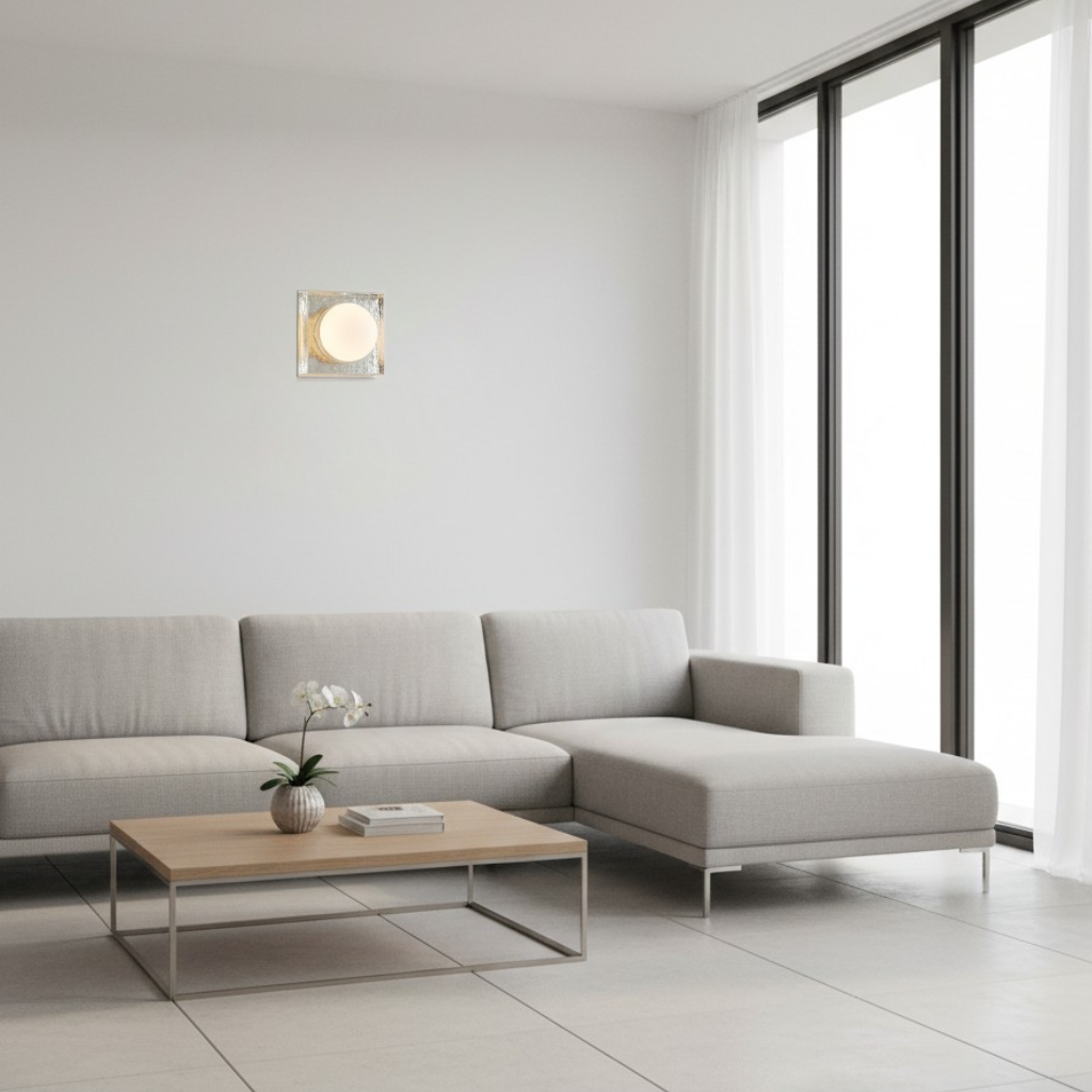 Vellaro Geometric Glass Globe Wall Sconce Modern - Accent Lighting T699