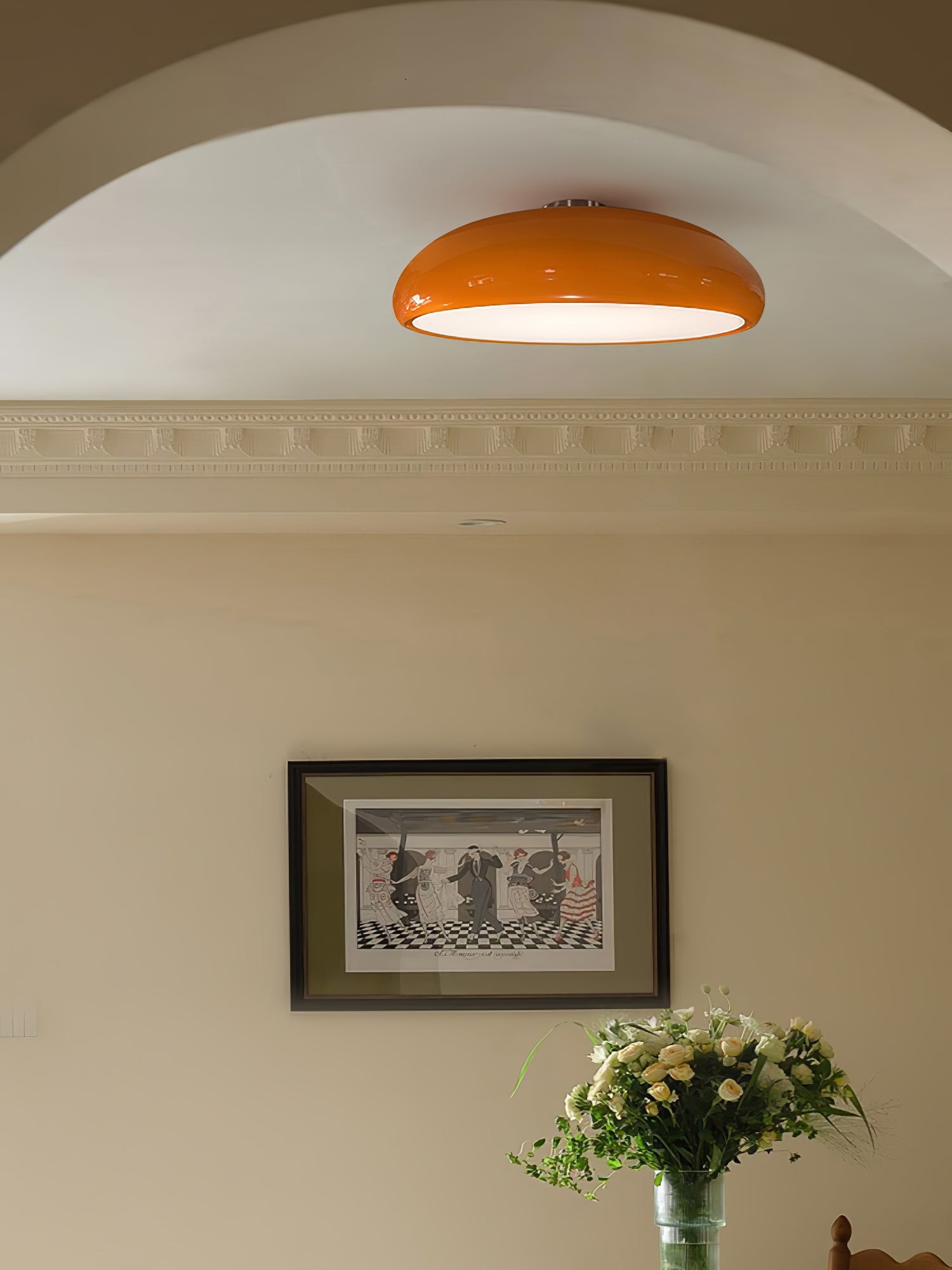 Space Orange Ceiling Lamp M430